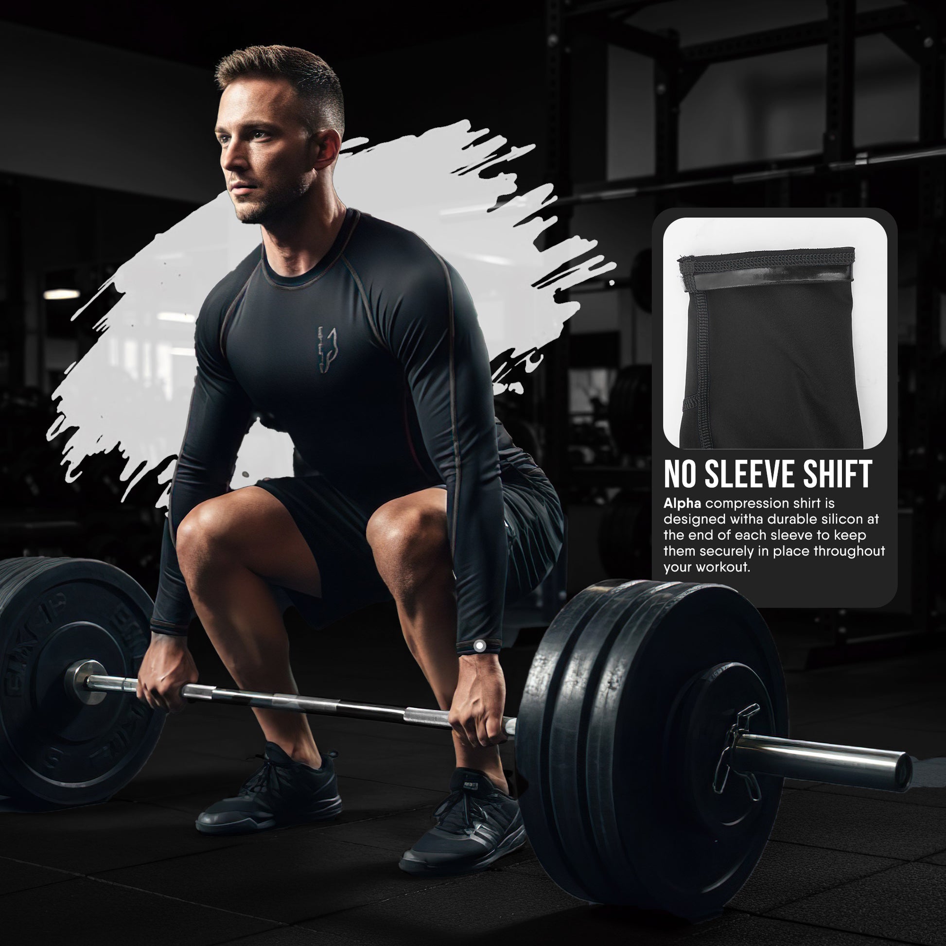 Compression Shirt Black2 - Pro X Sports Wear