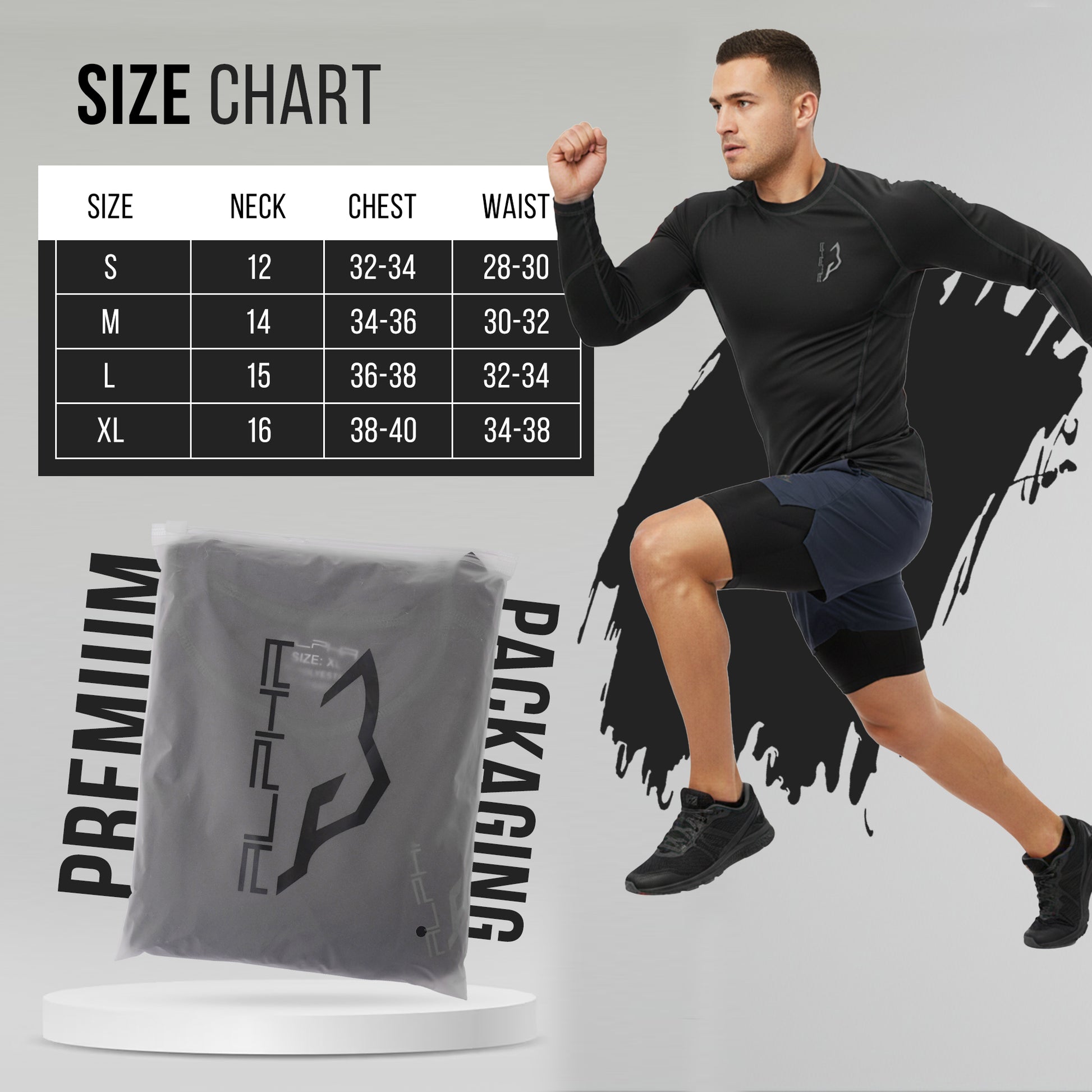 Compression Shirt Black5 - Pro X Sports Wear