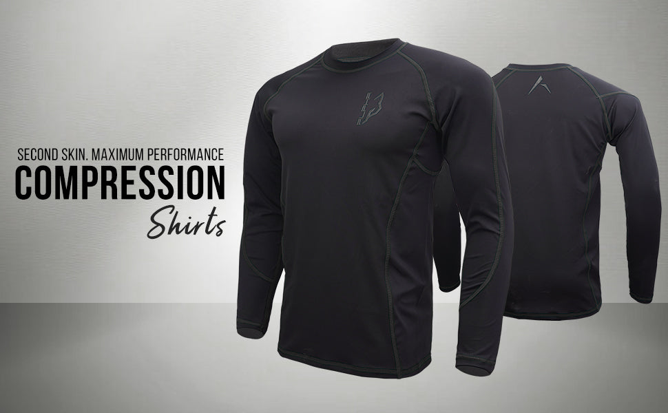 Compression Shirt Black7 - Pro X Sports Wear
