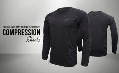 Compression Shirt Black7 - Pro X Sports Wear