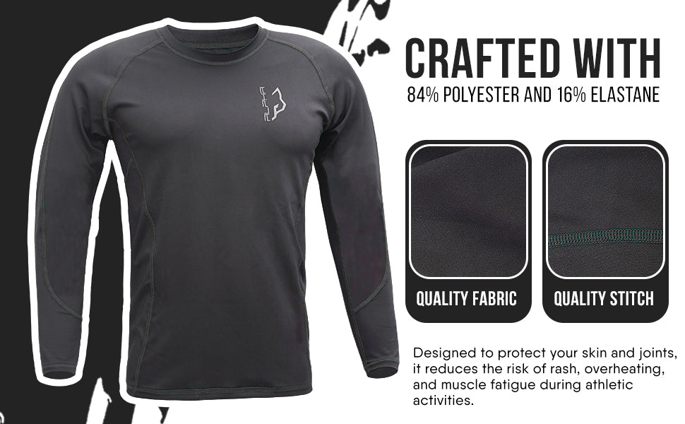 Compression Shirt Black8 - Pro X Sports Wear