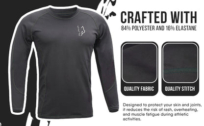 Compression Shirt Black8 - Pro X Sports Wear