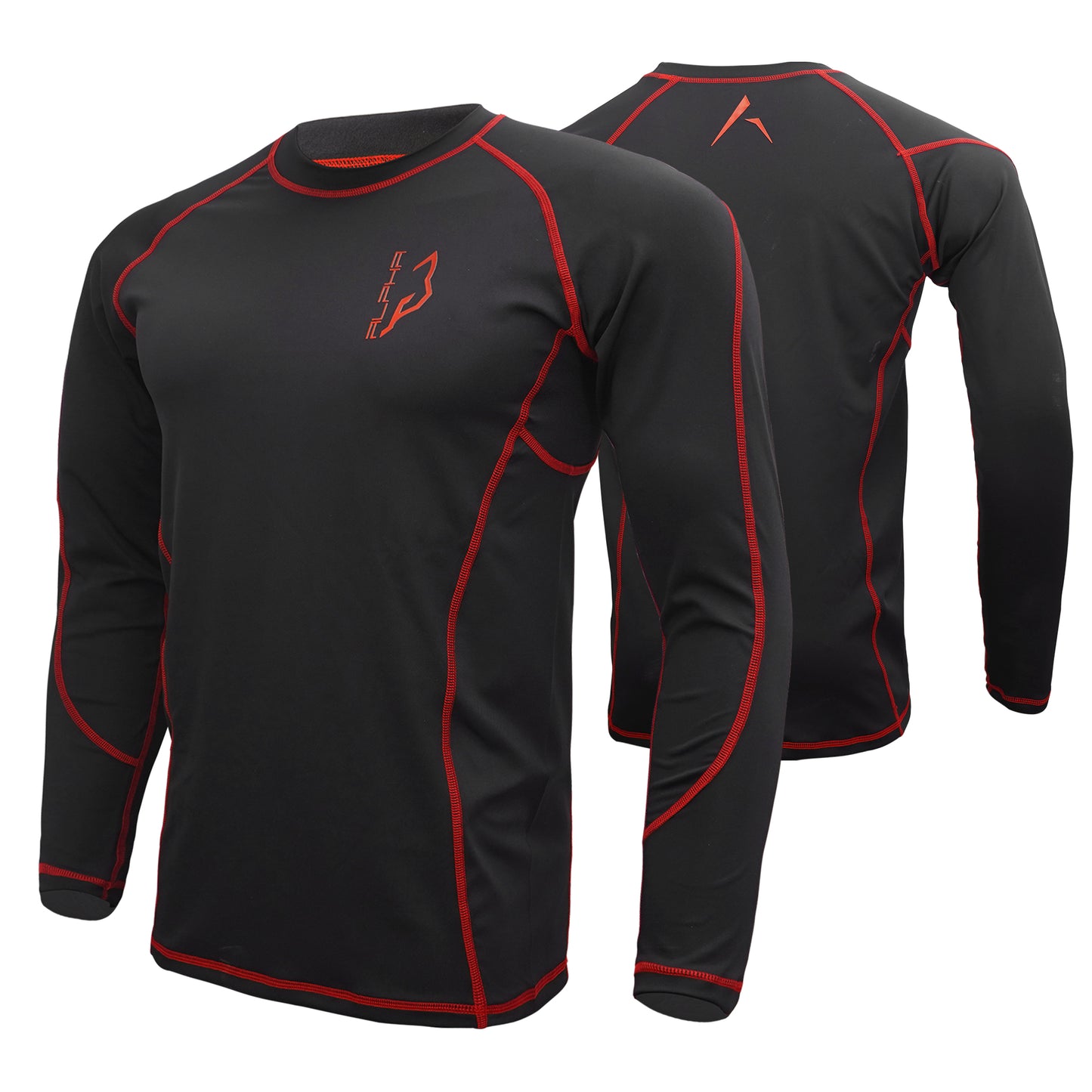 Compression Shirt Red- Pro X Sports Wear