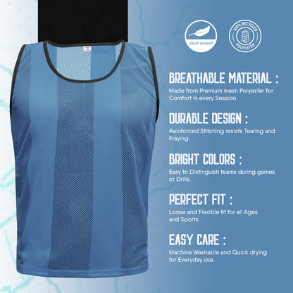 Training Vest Cyan 1 - Pro X Sports Wear