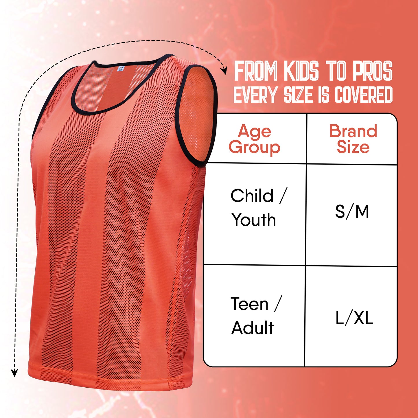 Training Vest Orange 3 - Pro X Sports Wear