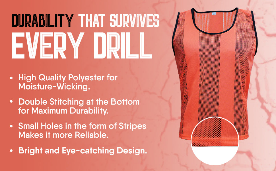 Training Vest Orange 9 - Pro X Sports Wear