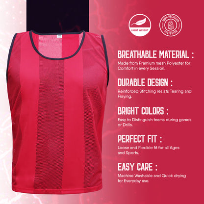 Training Vest Red-1 - Prox Sports Wear