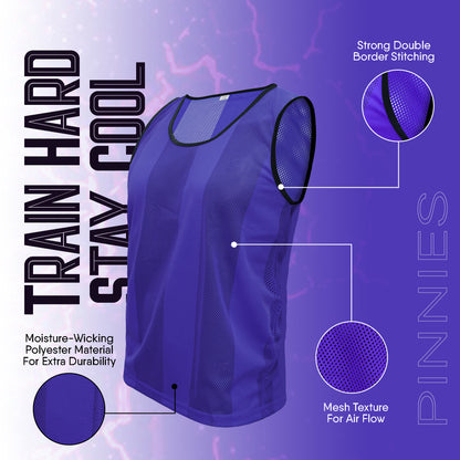 Training Vest Royal Blue 2 - Pro X Sports Wear