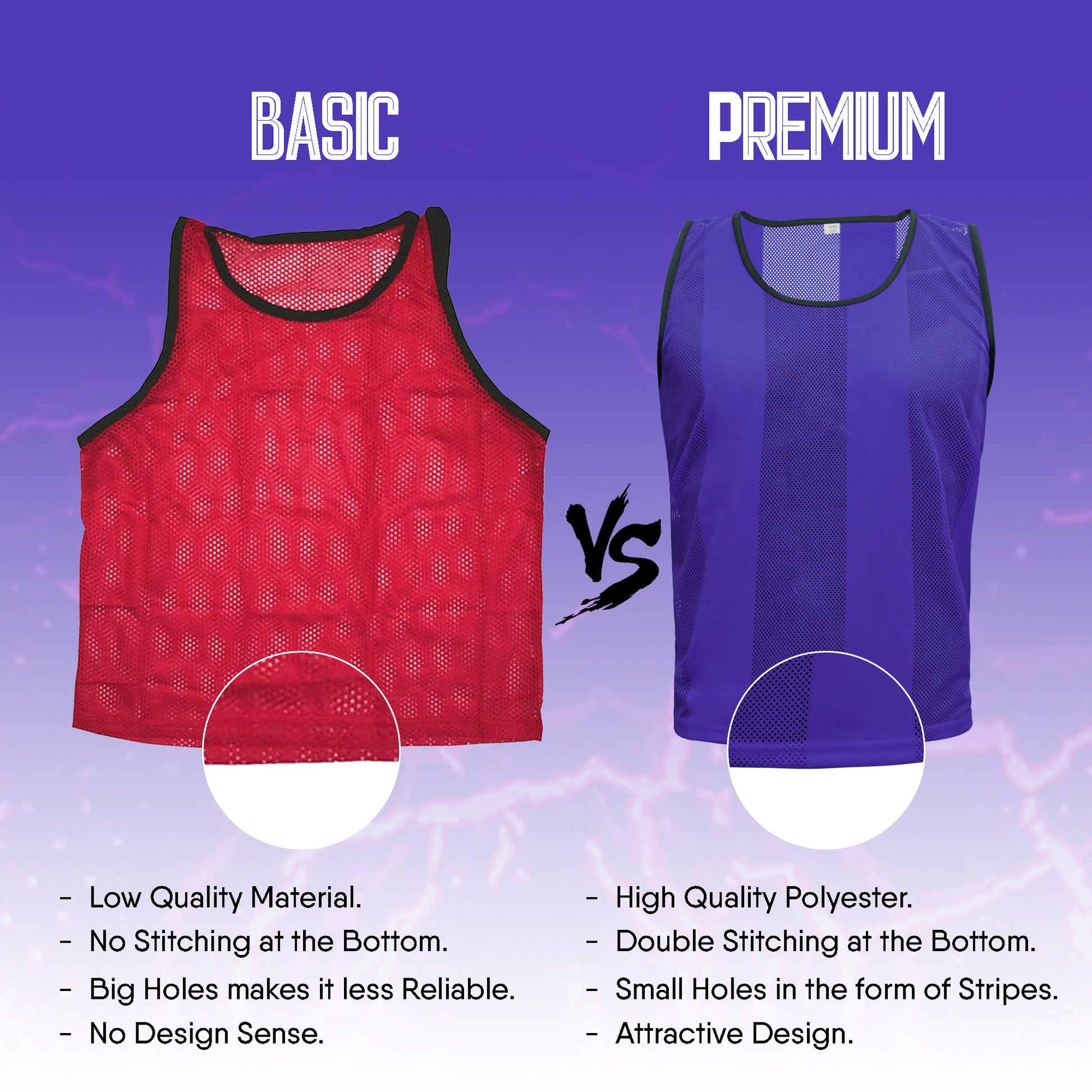 Training Vest Royal Blue 4- Pro X Sports Wear