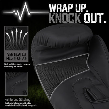 Breathable mesh ventilation keeps hands cooler while reinforced double stitching delivers lasting durability through every training session.